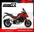 decat mid muffler DOMINATOR Mid Pipe fits to Multistrada 1260 / 1260 S 2018  2020 4
