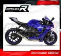 YZF R1 R1M 1000 RN65 Exhaust Cat Eliminator Catalyst Catalytic Converter Linkpipe Decat Downpipe 2020 - 2021 DOMINATOR 3