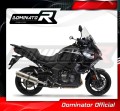 wydech tłumik DOMINATOR Homologowany Owalny pasujący do motocykla VERSYS 1000 2019 - 2024 4