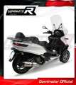 MP3 500 / LT 500 Exhaust Piaggio Muffler Auspuff Sportauspuff Silencer Echappement Silencieux Scarico Scarichi Escape Wydech Tłumik HP1 2008 - 2020 Dominator 2