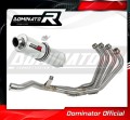 complete exhaust system with muffler DOMINATOR Full System ROUND fits to Yamaha XJ 6N S F 2009  2016 2