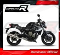 complete exhaust system with muffler DOMINATOR Full System ROUND fits to Yamaha XJ 6N S F 2009  2016 4