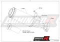 exhaust muffler DOMINATOR homologated road legal GP fits to YZF R1 1000 RN65 2020  2022 6