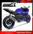 decat silencieux central DOMINATOR Mid Pipe compatible avec la moto YZF R1 1000 2020  2022 3