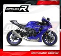 decat silencieux central DOMINATOR Mid Pipe compatible avec la moto YZF R1 1000 2020  2022 4