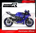 YZF R1 R1M 1000 RN65 Exhaust YAMAHA Cat Eliminator Catalyst Catalytic Converter Linkpipe Decat DE-CAT EX Downpipe 2020 - 2021 DOMINATOR 3