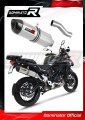 échappement silencieux DOMINATOR HP1 compatible avec la moto Benelli TRK 502 X 2018  2021