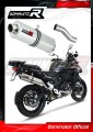 échappement silencieux DOMINATOR ovale compatible avec la moto Benelli TRK 502 X 2018  2021