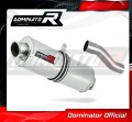 échappement silencieux DOMINATOR ovale compatible avec la moto Benelli TRK 502 X 2018  2021 2