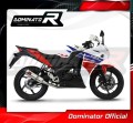 kompletny układ wydechowy z tłumikiem DOMINATOR Full System HP3 pasujący do motocykla Honda CBR 150 R 2011 - 2016 4