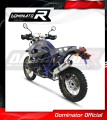 exhaust muffler DOMINATOR ROUND fits to BMW HP2 Enduro 2004  2007 3