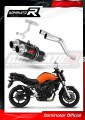 échappement silencieux DOMINATOR GP1 noir compatible avec la moto Yamaha FZ6 2004  2010