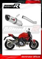 échappement silencieux DOMINATOR HP1 compatible avec la moto Ducati MONSTER 821 2018  2021