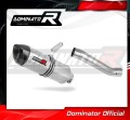 échappement silencieux DOMINATOR HP1 compatible avec la moto Ducati MONSTER 821 2018  2021 2