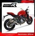 échappement silencieux DOMINATOR HP1 compatible avec la moto Ducati MONSTER 821 2018  2021 3