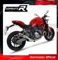 échappement silencieux DOMINATOR GP compatible avec la moto Ducati MONSTER 821 2018  2021 3