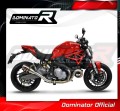 échappement silencieux DOMINATOR GP compatible avec la moto Ducati MONSTER 821 2018  2021 4