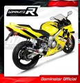 échappement silencieux DOMINATOR GP1 compatible avec la moto Honda CBR 600 F4 1999  2000 3