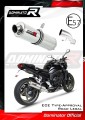 exhaust muffler DOMINATOR homologated road legal ROUND fits to YAMAHA FZ1 1000 FAZER 2006  2015