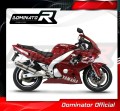 wydech tłumik DOMINATOR Homologowany ROUND pasujący do motocykla YZF 600R Thundercat 1996 - 2006 4