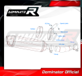 exhaust muffler DOMINATOR HP1 BLACK fits to Yamaha FZ8 FAZER 2010  2016