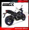 échappement silencieux DOMINATOR HP1 noir compatible avec la moto Yamaha FZ8 FAZER 2010  2016 2