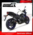 FZ 8 N / FZ8 S FAZER EXHAUST Yamaha Muffler Auspuff Sportauspuff Silencer Echappement Silencieux Scarico Scarichi Escape Wydech Tłumik GP Black 2010 - 2016 DOMINATOR 2