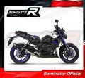 échappement silencieux DOMINATOR homologué HP1 noir compatible avec la moto FZ 8 N / FZ8 S FAZER 2010  2016 3