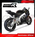 échappement silencieux DOMINATOR GP compatible avec la moto Aprilia RSV 4 R APRC Factory 2011  2015 3