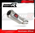 échappement silencieux DOMINATOR GP compatible avec la moto Aprilia RSV 4 R APRC Factory 2011  2015 2
