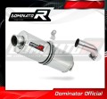 échappement silencieux DOMINATOR homologué ovale compatible avec la moto Suzuki DL 1050 VStrom / XT 2020  2024 2