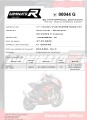 échappement silencieux DOMINATOR homologué ovale compatible avec la moto Suzuki DL 1050 VStrom / XT 2020  2024 6