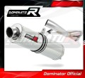 échappement silencieux DOMINATOR rond compatible avec la moto Honda NTV 650 REVERE 1988  1997 2