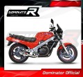 échappement silencieux DOMINATOR GP1 compatible avec la moto Honda NTV 650 REVERE 1988  1997 4