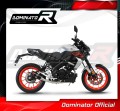 Yamaha MT 125 2020 EXHAUST Full System Muffler Auspuff Sportauspuff Silencer Echappement Silencieux Scarico Scarichi Escape Collector Manifold Wydech Tłumik GP BLACK DOMINATOR 3