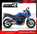wydech tłumik DOMINATOR GP1 CZARNY pasujący do motocykla Suzuki GSF 650 BANDIT N / S 2005 - 2006 2