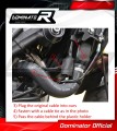 complete exhaust system with muffler DOMINATOR Full System HP5 fits to Yamaha MT 09 2021  2023 8