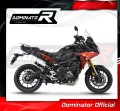 kompletny układ wydechowy z tłumikiem DOMINATOR Full System HP5 CZARNY pasujący do motocykla Yamaha MT 09 TRACER 900 2015 - 2020 2