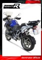 échappement silencieux DOMINATOR P7 noir compatible avec la moto BMW R1200GS 2008  2009