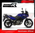 wydech tłumik DOMINATOR HP1 CZARNY pasujący do motocykla Suzuki DL 650 V-Strom 2004 - 2006 2