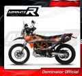 wydech tłumik DOMINATOR HP1 CZARNY pasujący do motocykla KTM 690 ENDURO R 2021 - 2023 2