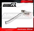 collecteur d’échappement DOMINATOR  compatible avec la moto Yamaha XT 600 TENERE 1987  1989 2