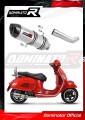 Piaggio Vespa GTS 125 2007 - 2012 motorcycle Exhaust Muffler Auspuff Sportauspuff Silencer Echappement Silencieux Scarico Scarichi Escape Wydech Tłumik  HP1 Dominator