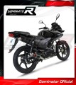 Honda  CBF 125 2009-2014  Full  Exhaust System  Muffler Auspuff Sportauspuff Silencer Echappement Silencieux Scarico Scarichi Escape Collector Manifold Wydech Tłumik  GP1 BLACK DOMINATOR 2
