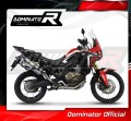 complete exhaust system with muffler DOMINATOR Full System P7 fits to Honda CRF 1000L Africa Twin 2016  2019 4