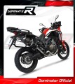 système d’échappement complet avec silencieux DOMINATOR Full System HP7 noir compatible avec la moto Honda CRF 1000L Africa Twin 2016  2019