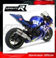 système d’échappement complet avec silencieux DOMINATOR Full System HP1 compatible avec la moto Suzuki GSXR 1000 2017  2021 3
