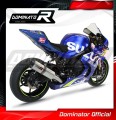 kompletny układ wydechowy z tłumikiem DOMINATOR Full System HP1 pasujący do motocykla Suzuki GSXR 1000 2017 - 2021 2