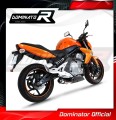 wydech tłumik DOMINATOR GP1 pasujący do motocykla Kawasaki ER - 6 N / F 650 2006 - 2008