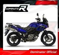 DL 650 V-STROM EXHAUST Suzuki Muffler Auspuff Sportauspuff Silencer Echappement Silencieux Scarico Scarichi Escape Wydech Tłumik Carbon Tip HP1 2004 - 2006 Dominator 3